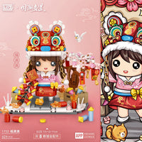 LOZ Tiger Girl (624 Pcs)  Mini Building Blocks 1752