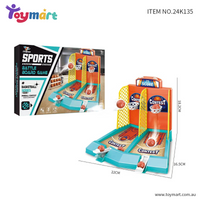 Toymart Mini Basketball Shooting Game - 2-Player Arcade Basketball Board Game for Kids & Adults, Indoor Sports Toy, Family Party Interactive Game, Fun Gift for Boys & Girls, Ages 5+