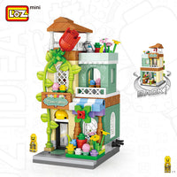 LOZ Mini Street Series Flower Shop Mini Building Blocks (378 Pcs) 1633