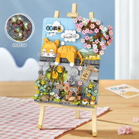 LOZ Mini Block Drawing Painting (787pcs) Mini Buillding Block 1386