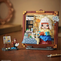 LOZ Mini A Maid Who Pours Milk-3D painting (787pcs) Mini Building Blocks 1289