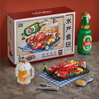 LOZ Beer and Lobster (1146pcs) Mini Building Blocks 1946
