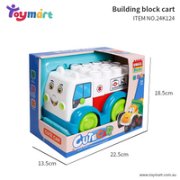 CuteCar Ambulance Building Block Set – Fun & Educational for Kids 3+